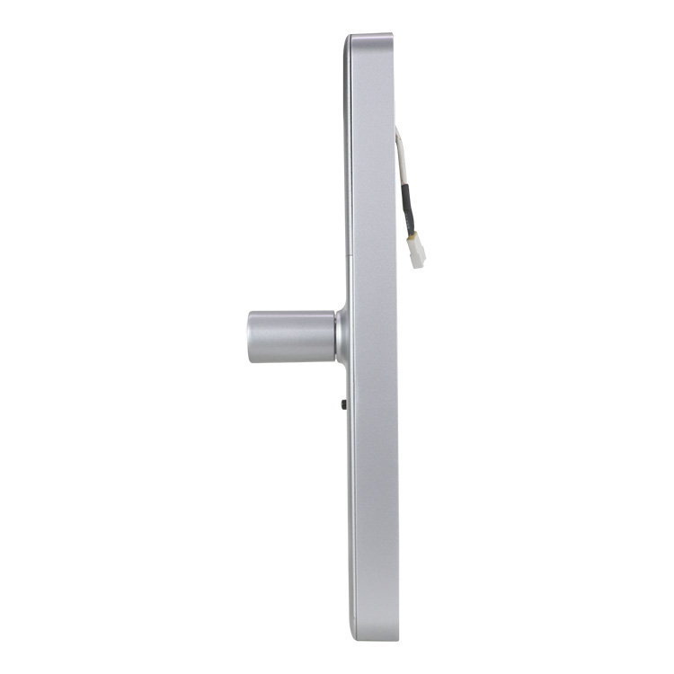 Cerradura en acabado plata - Vista 4